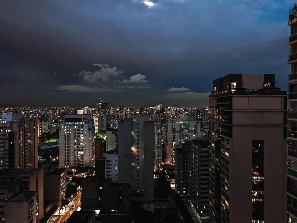 Unique 22º Estudio C/ Vista + Vaga Wifi R. Augusta サンパウロ