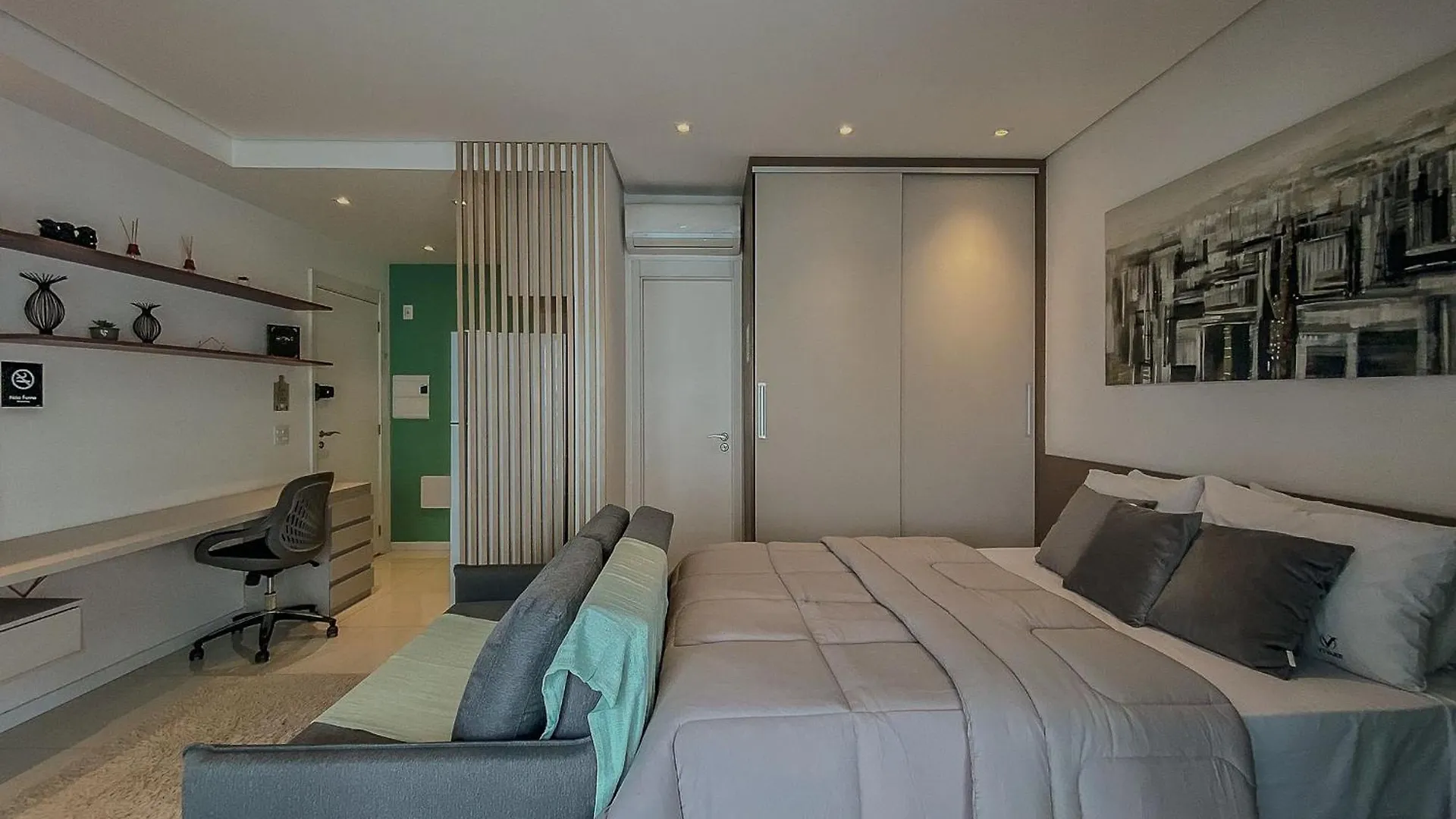 Unique 22º Estudio C/ Vista + Vaga Wifi R. Augusta Appartement